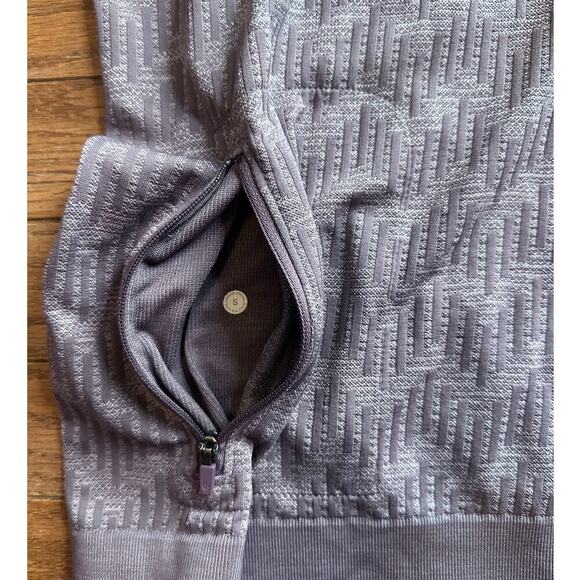 Lululemon Rest Less Hoodie Antique Bark Small Long Sleeve Textured Light Weight - Picture 6 of 13